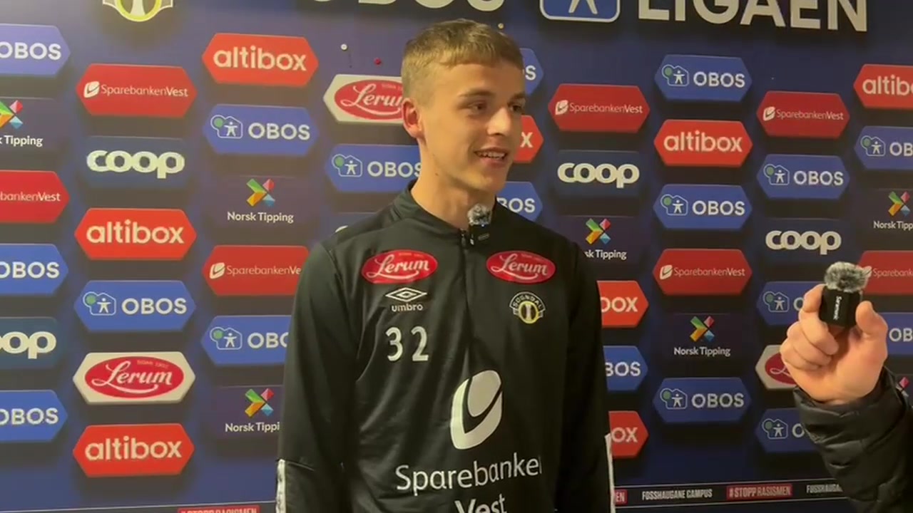 Mathias Øren før Åsane